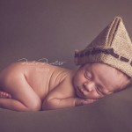 Fotos estilo newborn a bebé de 9 días